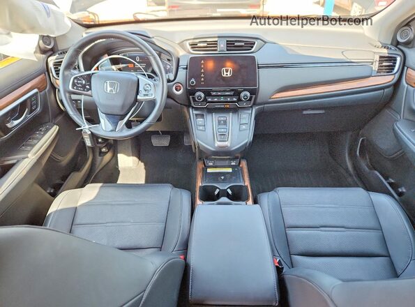5J6RT6H95NL018854 2022 HONDA CR-V Black Dashboard view