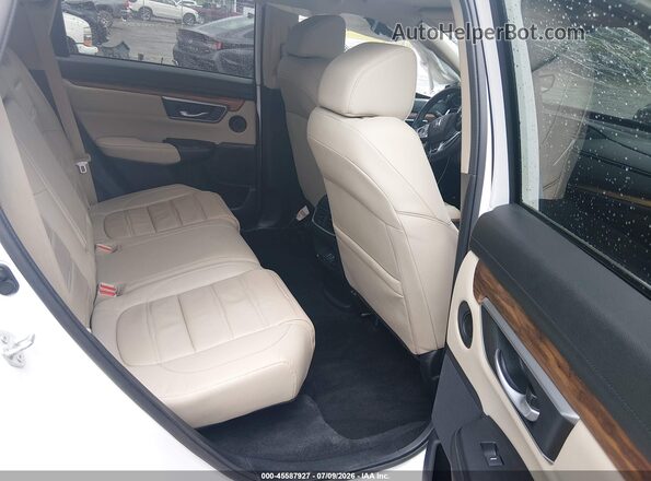5J6RT6H95NL037825 2022 HONDA CR-V White Widok naklejki z numerem VIN