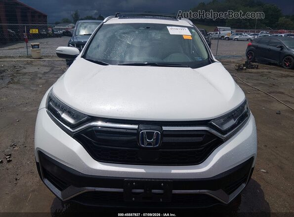 5J6RT6H95NL037825 2022 HONDA CR-V White Widok zestawu wskaźników