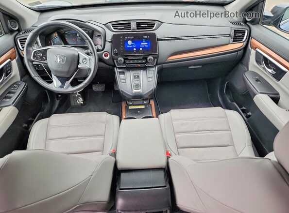 5J6RT6H97NL010075 2022 HONDA CR-V Blue წინა პანელის ხედი