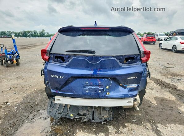 5J6RT6H97NL010075 2022 HONDA CR-V Blue უკანა ხედი