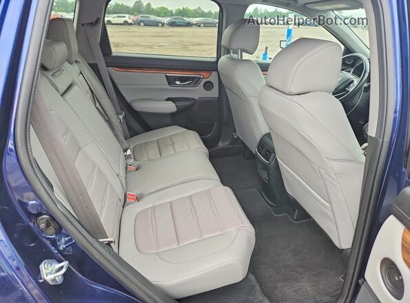 5J6RT6H97NL010075 2022 HONDA CR-V Blue უკანა სალონის ხედი