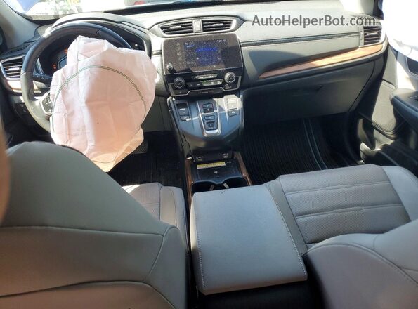 5J6RT6H97NL046137 2022 HONDA CR-V Синий Вид панели приборов