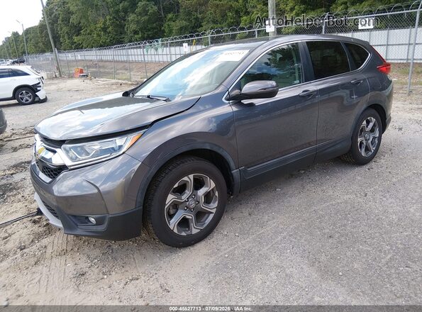5J6RW1H55KA021526 2019 HONDA CR-V Gray Vista tres cuartos delantera izquierda