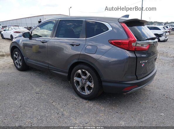 5J6RW1H55KA021526 2019 HONDA CR-V Gray Trasero izquierdo