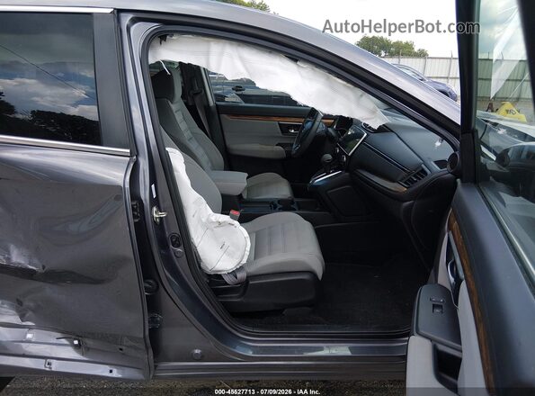 5J6RW1H55KA021526 2019 HONDA CR-V Gray Vista interior delantera