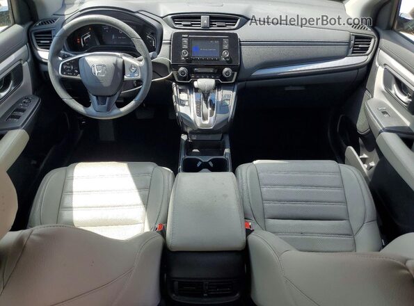 5J6RW1H20LL004659 2020 HONDA CR-V Red Dashboard view