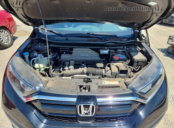 5J6RW1H21ML004476 2021 HONDA CR-V Black Vista del compartimento del motor