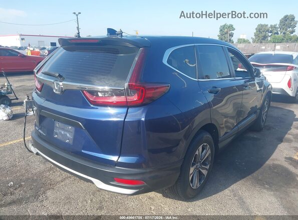 5J6RW1H25LA016527 2020 HONDA CR-V Синий Задняя правая четверть