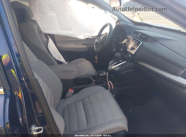 5J6RW1H25LA016527 2020 HONDA CR-V Синий Вид салона спереди