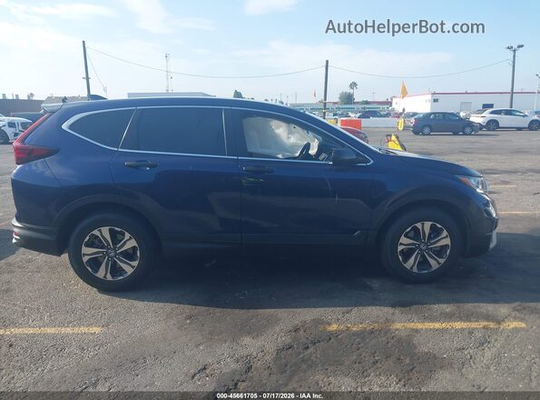 5J6RW1H25LA016527 2020 HONDA CR-V Синий Вид задней части салона