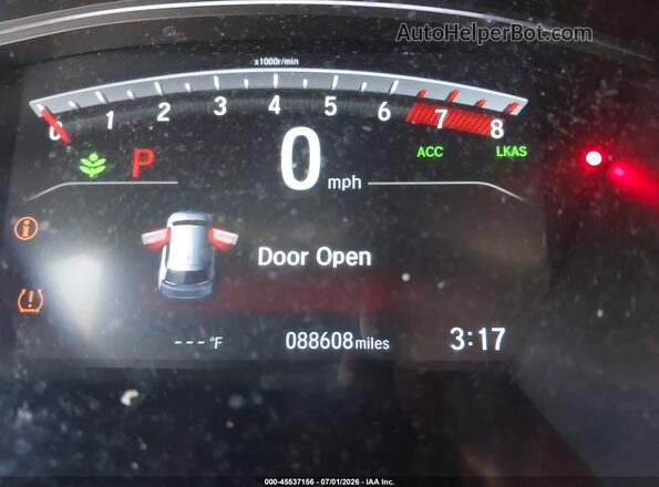 5J6RW1H25ML002567 2021 HONDA CR-V Gray Հետևի նստատեղերի տեսք