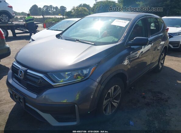 5J6RW1H25ML002567 2021 HONDA CR-V Gray Առջևի ձախ երեք քառորդ տեսարան