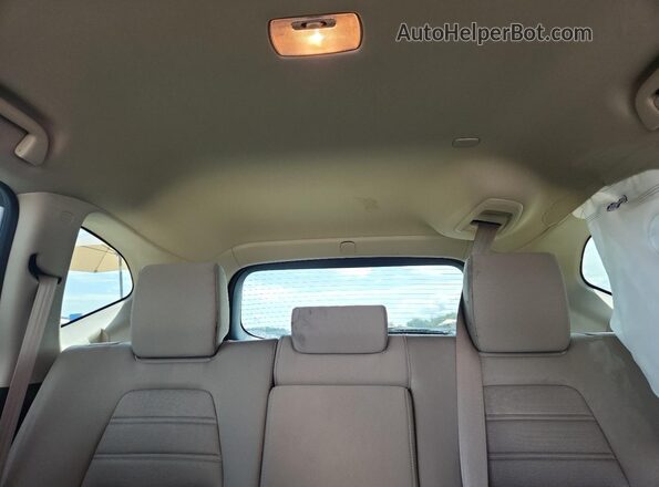 5J6RW1H29LL010198 2020 HONDA CR-V White Rear seats view