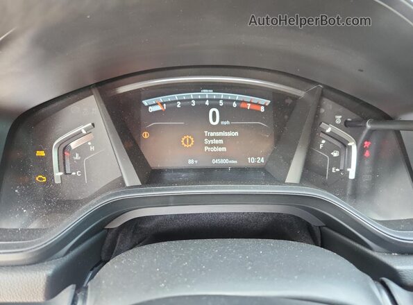 5J6RW1H29LL010198 2020 HONDA CR-V White Instrument cluster view