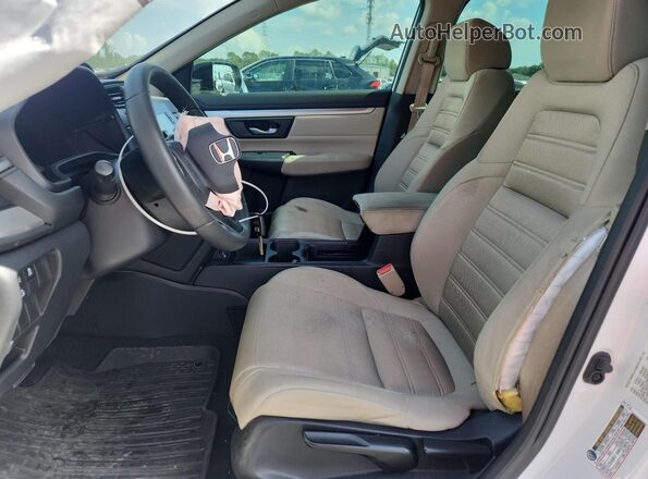 5J6RW1H29LL010198 2020 HONDA CR-V White Front interior view