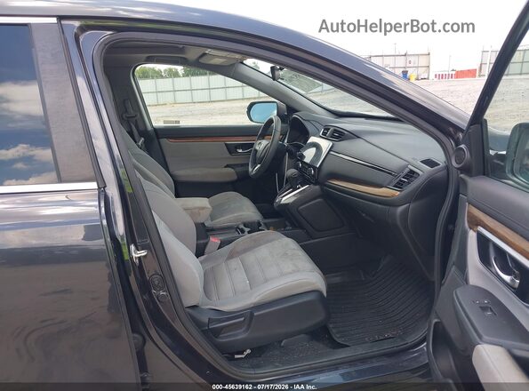 5J6RW1H50KA035074 2019 HONDA CR-V Gray Вид салону спереду