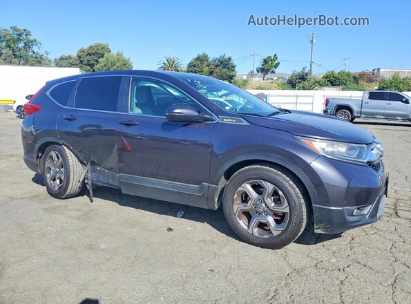 5J6RW1H51KA034449 2019 HONDA CR-V Угольный Передняя правая четверть
