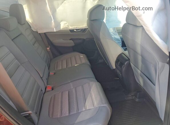 5J6RW1H52KL004171 2019 HONDA CR-V Burgundy Rear interior view