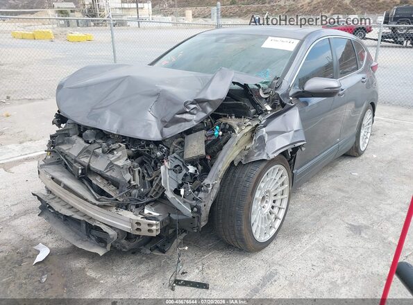 5J6RW1H53LA002488 2020 HONDA CR-V Gray Передня ліва чверть