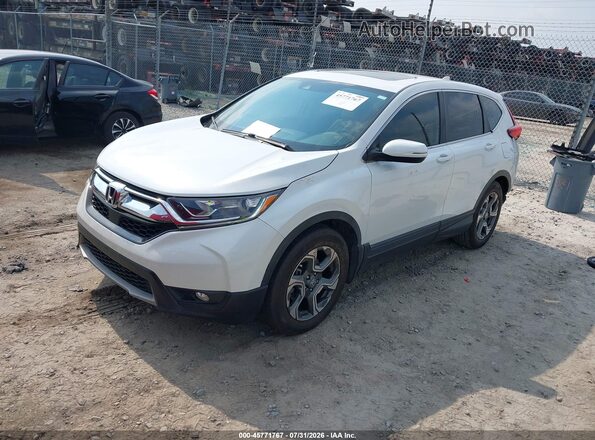 5J6RW1H54KA031190 2019 HONDA CR-V White Vista tres cuartos delantera izquierda