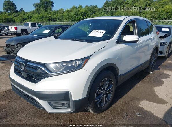 5J6RW1H54LL013312 2020 HONDA CR-V Белый Передняя левая четверть
