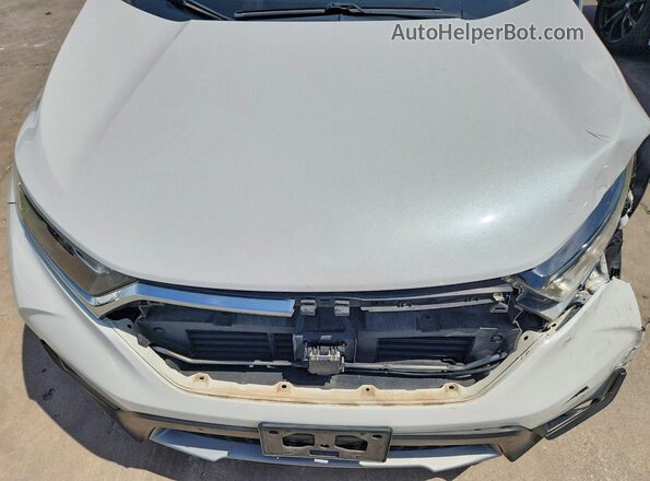 5J6RW1H55KA006377 2019 HONDA CR-V White ძრავის განყოფილების ხედი