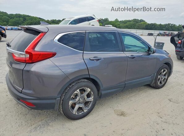 5J6RW1H55KA036236 2019 HONDA CR-V Gray Rear right