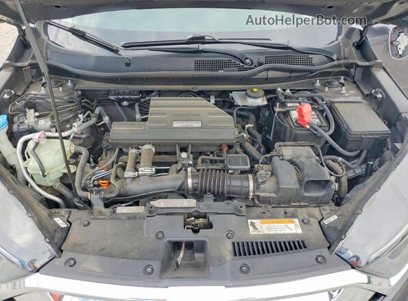 5J6RW1H55KA036236 2019 HONDA CR-V Gray Engine compartment view