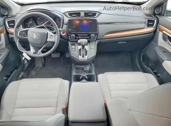5J6RW1H55KA036236 2019 HONDA CR-V Gray Dashboard view
