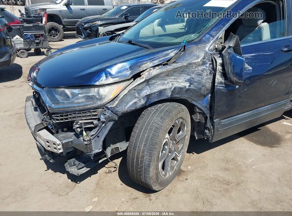 5J6RW1H56KA011961 2019 HONDA CR-V Blue Դիմացի տեսք