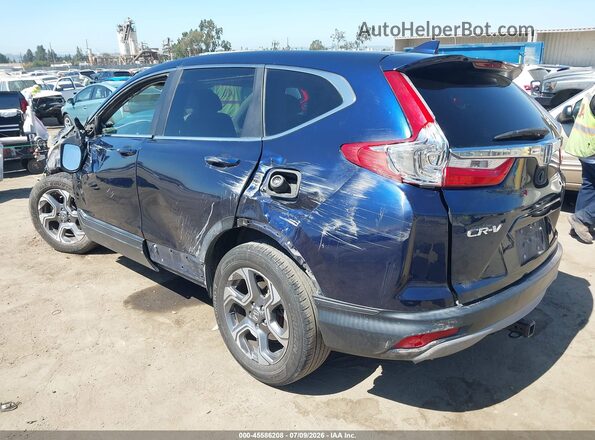 5J6RW1H56KA011961 2019 HONDA CR-V Blue Հետևի ձախ