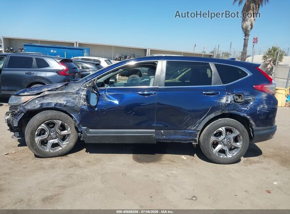 5J6RW1H56KA011961 2019 HONDA CR-V Blue 