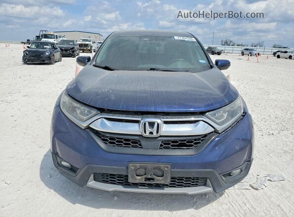5J6RW1H56KA028100 2019 HONDA CR-V Blue Vista frontal