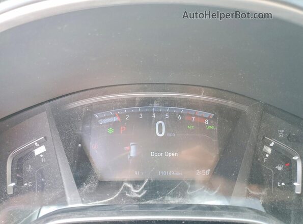 5J6RW1H56KA028100 2019 HONDA CR-V Blue Vista del cuadro de instrumentos