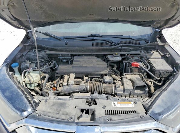 5J6RW1H56KA028100 2019 HONDA CR-V Blue Vista del compartimento del motor
