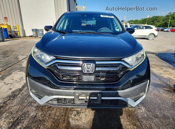 5J6RW1H56LL013666 2020 HONDA CR-V Black Front view