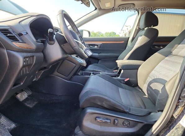 5J6RW1H56LL013666 2020 HONDA CR-V Black Front interior view