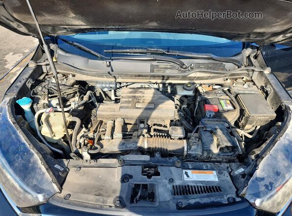 5J6RW1H56LL013666 2020 HONDA CR-V Black Engine compartment view