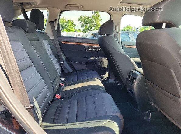 5J6RW1H56LL013666 2020 HONDA CR-V Black Rear interior view