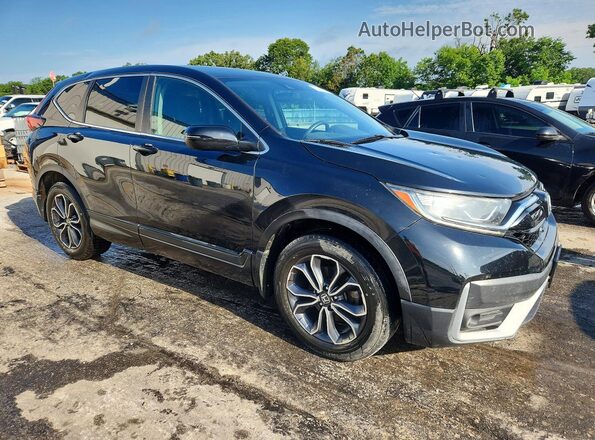 5J6RW1H56LL013666 2020 HONDA CR-V Black Front right
