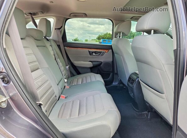 5J6RW1H57KA026243 2019 HONDA CR-V Серый Вид задней части салона