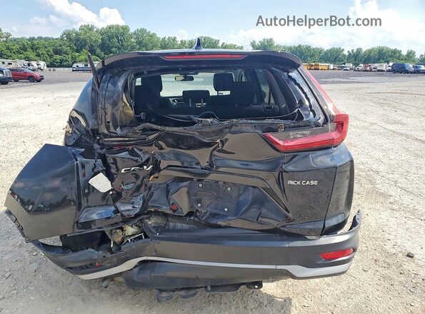 5J6RW1H57MA011308 2021 HONDA CR-V Black უკანა ხედი