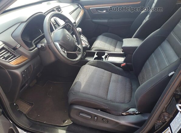 5J6RW1H57MA011308 2021 HONDA CR-V Black წინა სალონის ხედი