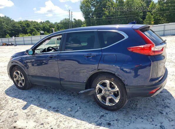 5J6RW1H59KA003045 2019 HONDA CR-V Синий Задняя левая четверть
