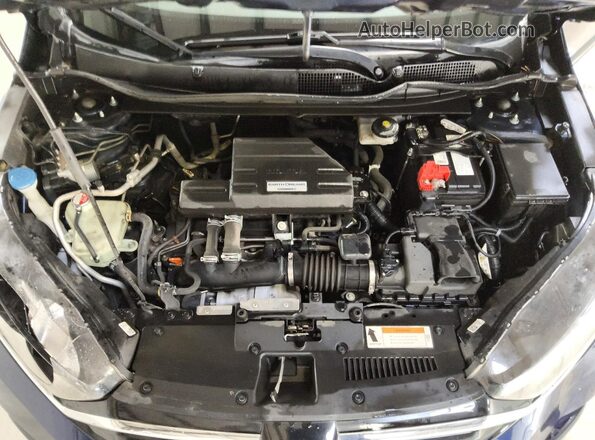 5J6RW1H59LA008019 2020 HONDA CR-V Purple Вид підкапотного простору