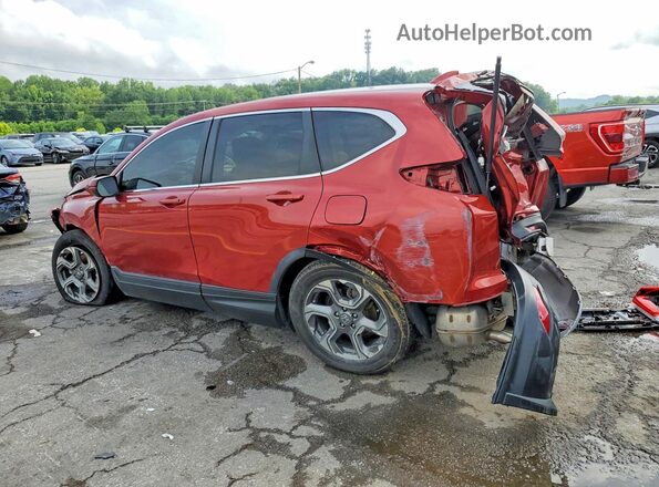 5J6RW1H5XJL000500 2018 HONDA CR-V Red Rear left