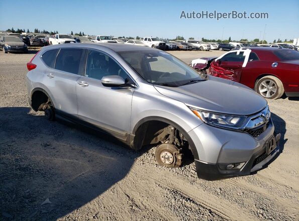 5J6RW1H5XKA032490 2019 HONDA CR-V Silver Front right