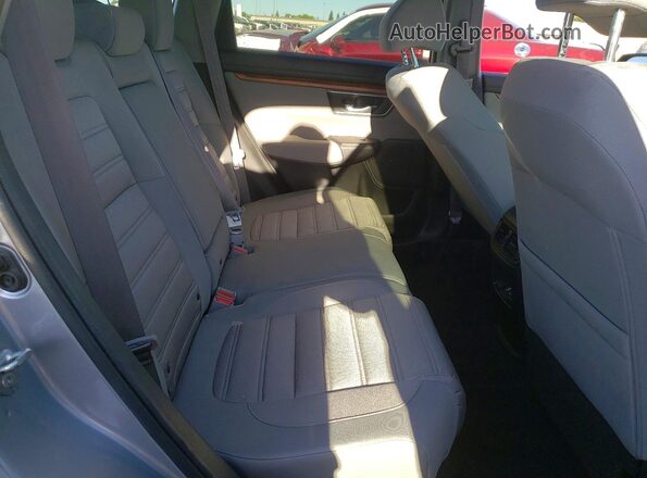 5J6RW1H5XKA032490 2019 HONDA CR-V Silver Rear seats view