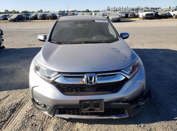 5J6RW1H5XKA032490 2019 HONDA CR-V Silver Front view